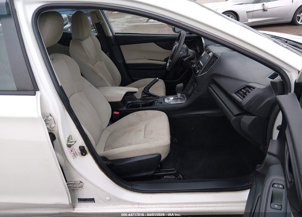 2019 SUBARU IMPREZA 2.0I PREMIUM VIN: 4S3GTAD63K3741318