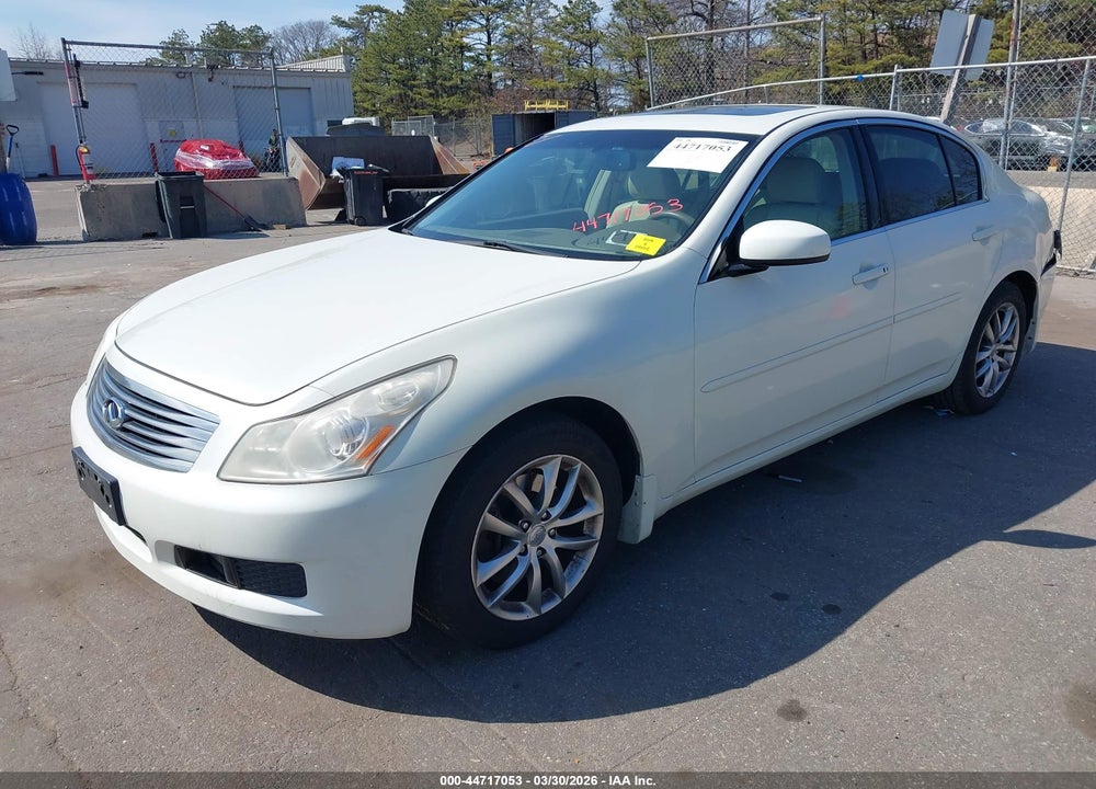 2007 INFINITI G35X VIN: JNKBV61F57M818809