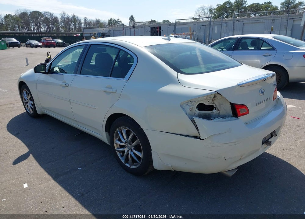 2007 INFINITI G35X VIN: JNKBV61F57M818809
