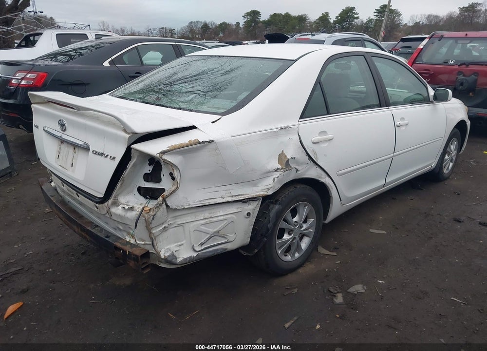 2004 TOYOTA CAMRY LE VIN: 4T1BE32K44U313881