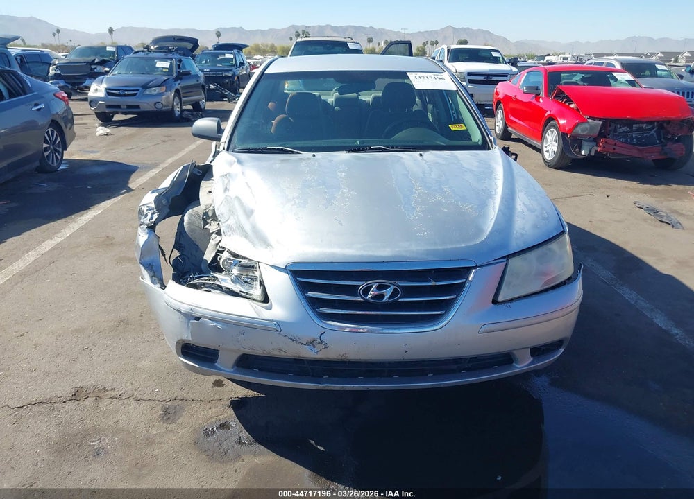 2009 HYUNDAI SONATA GLS VIN: 5NPET46C29H448309