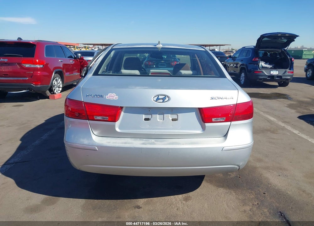 2009 HYUNDAI SONATA GLS VIN: 5NPET46C29H448309