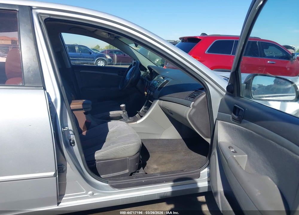 2009 HYUNDAI SONATA GLS VIN: 5NPET46C29H448309