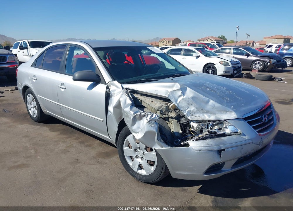 2009 HYUNDAI SONATA GLS VIN: 5NPET46C29H448309