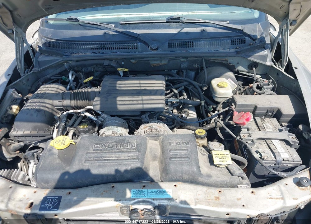2001 DODGE DURANGO VIN: 1B4HS28N91F640373
