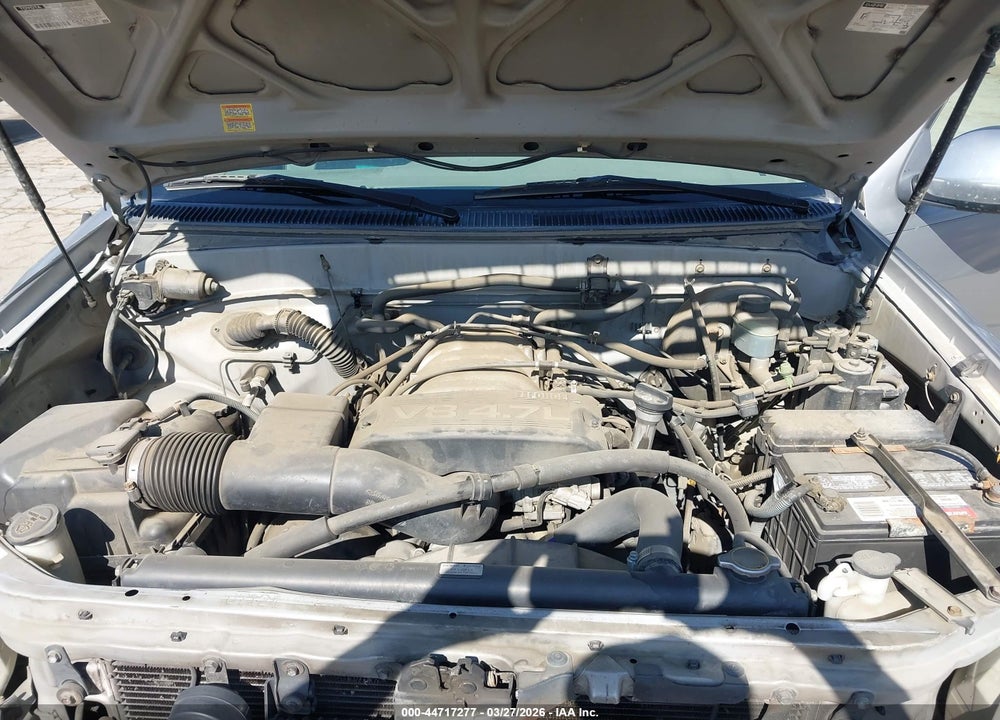 2002 TOYOTA TUNDRA SR5 V8 VIN: 5TBRT34102S235395