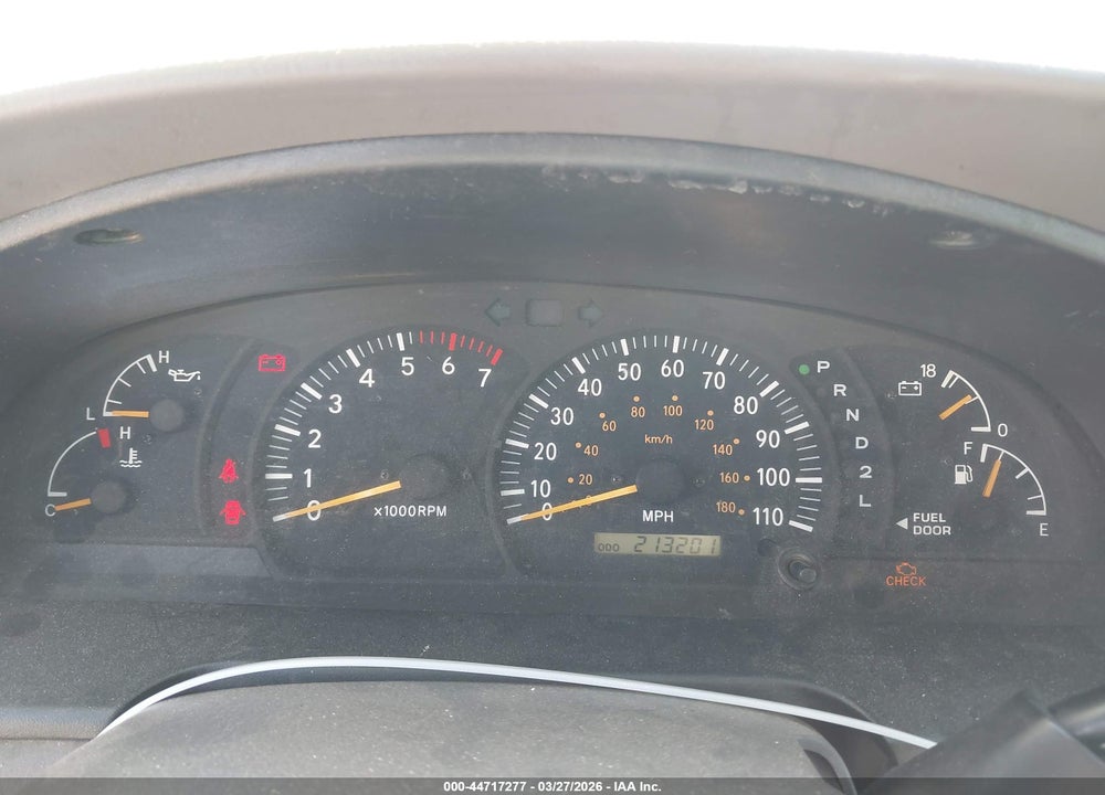 2002 TOYOTA TUNDRA SR5 V8 VIN: 5TBRT34102S235395