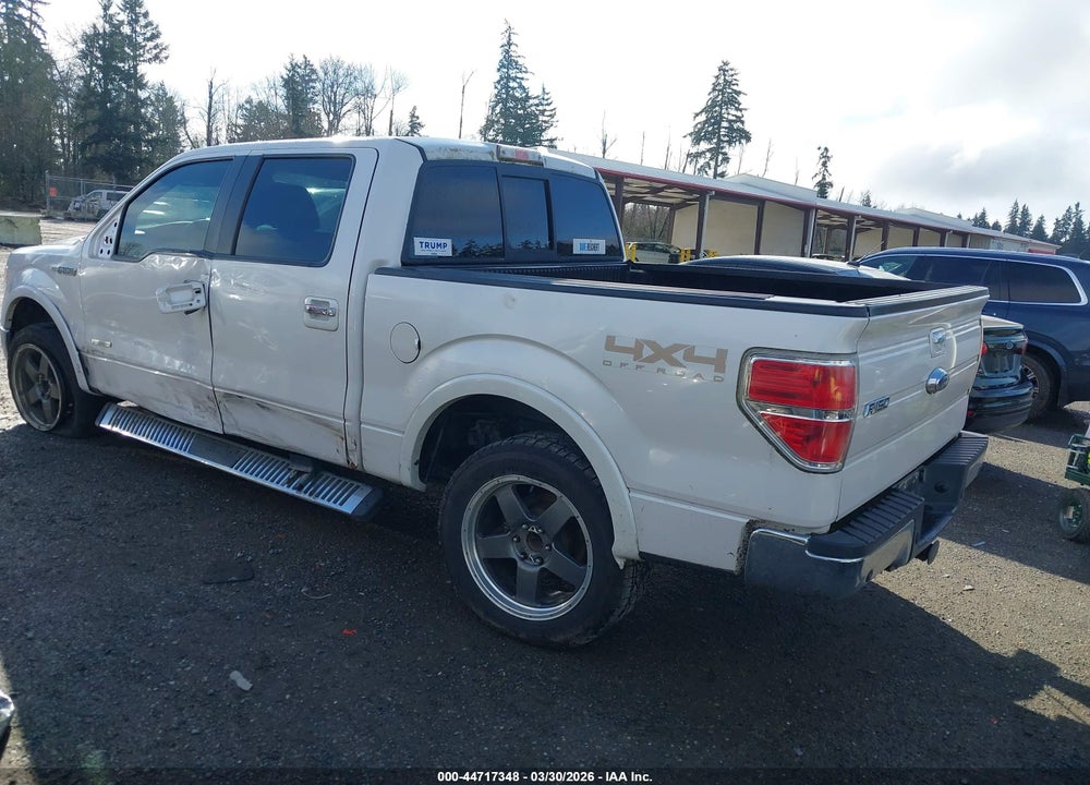 2011 FORD F-150 LARIAT VIN: 1FTFW1ETXBFB79598