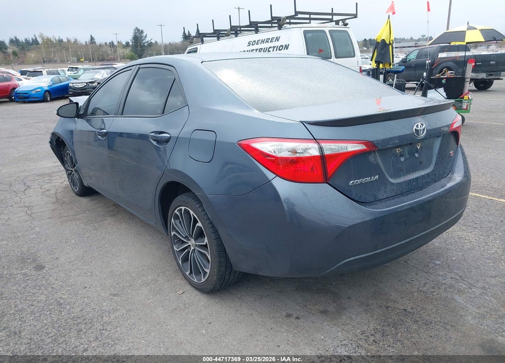 2016 TOYOTA COROLLA VIN: 2T1BURHE0GC492675