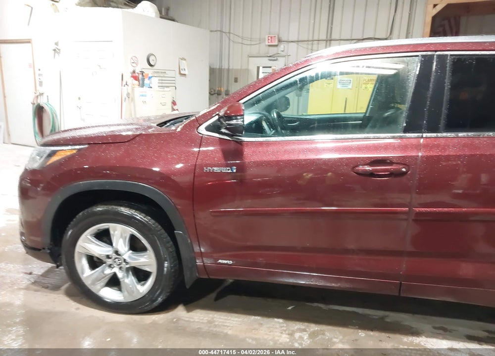 2018 TOYOTA HIGHLANDER HYBRID LIMITED VIN: 5TDDGRFH3JS048993