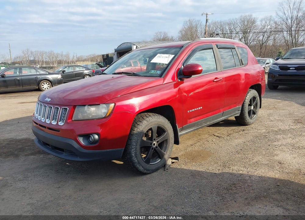 2014 JEEP COMPASS LATITUDE VIN: 1C4NJDEB3ED616893