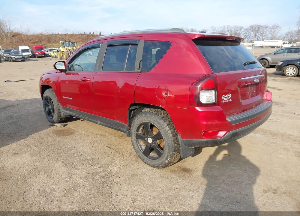 2014 JEEP COMPASS LATITUDE VIN: 1C4NJDEB3ED616893