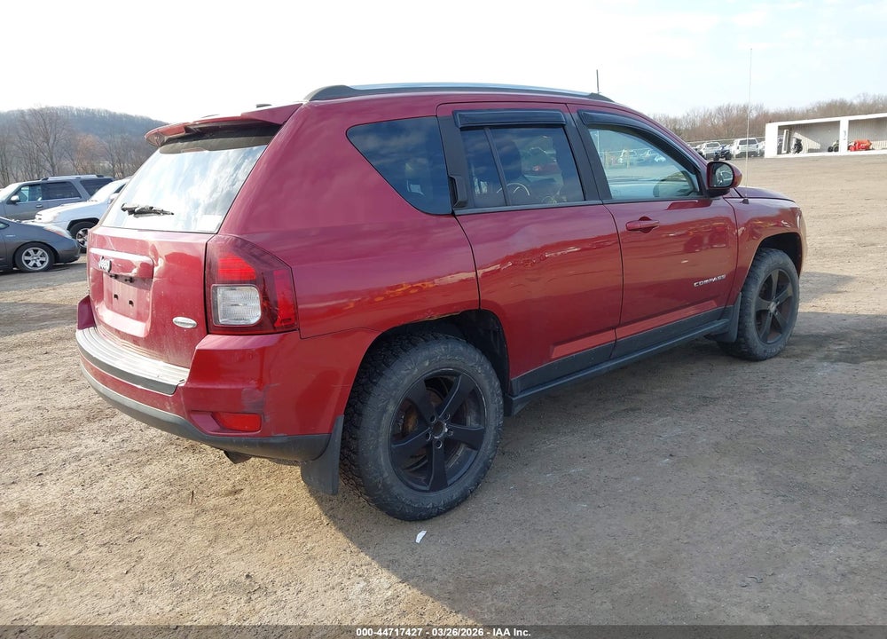 2014 JEEP COMPASS LATITUDE VIN: 1C4NJDEB3ED616893