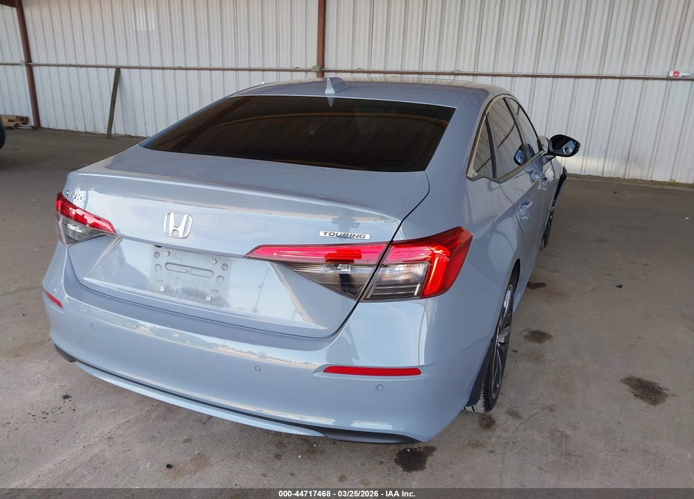 2022 HONDA CIVIC TOURING VIN: 2HGFE1F98NH309761