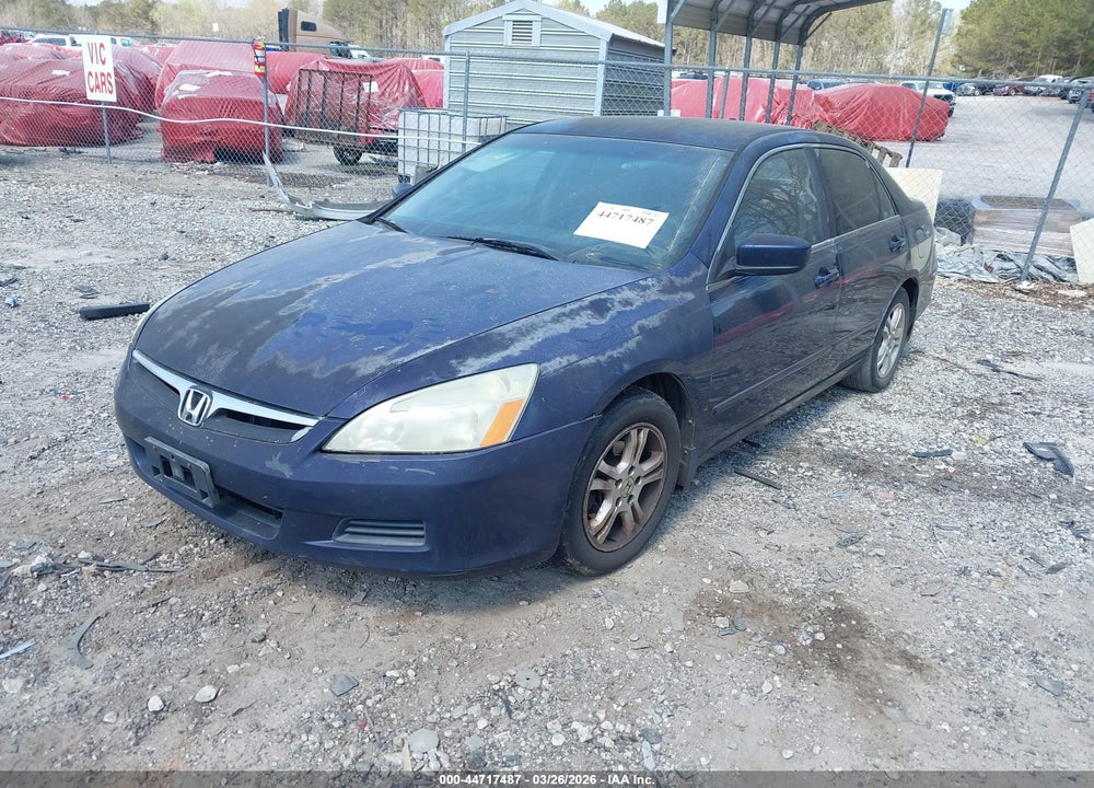 2006 HONDA ACCORD 2.4 SE VIN: 1HGCM56396A127835