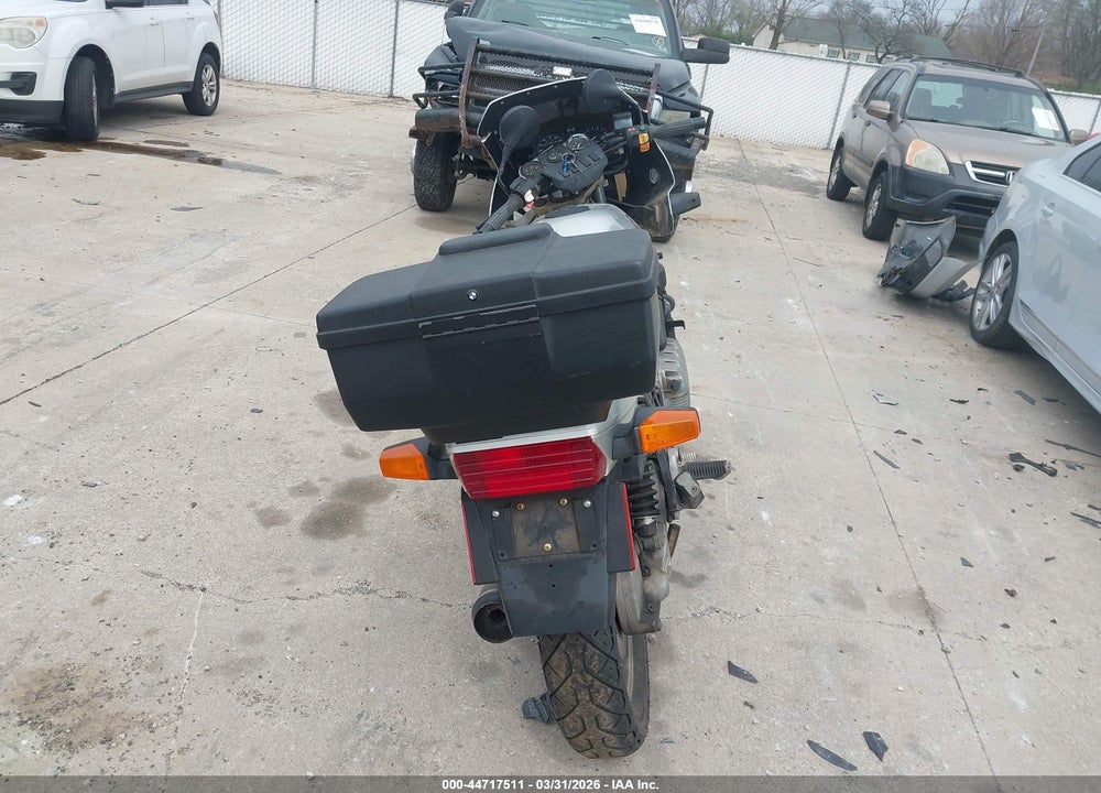 1985 BMW K100 VIN: WB1051108F0031251