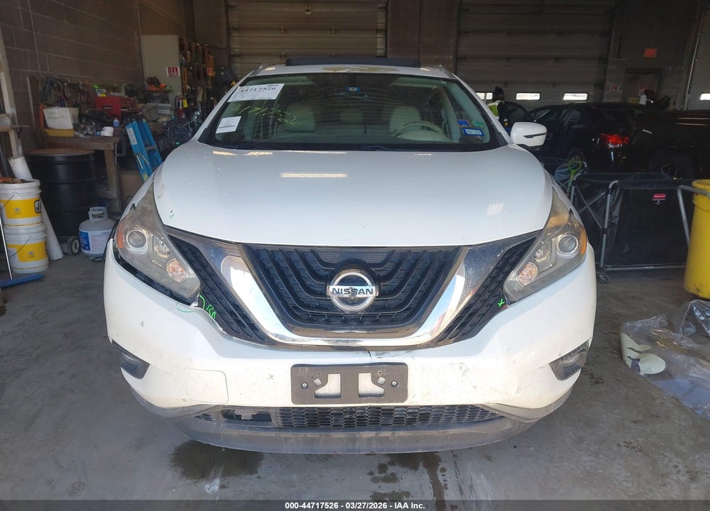 2017 NISSAN MURANO SL VIN: 5N1AZ2MG2HN149808