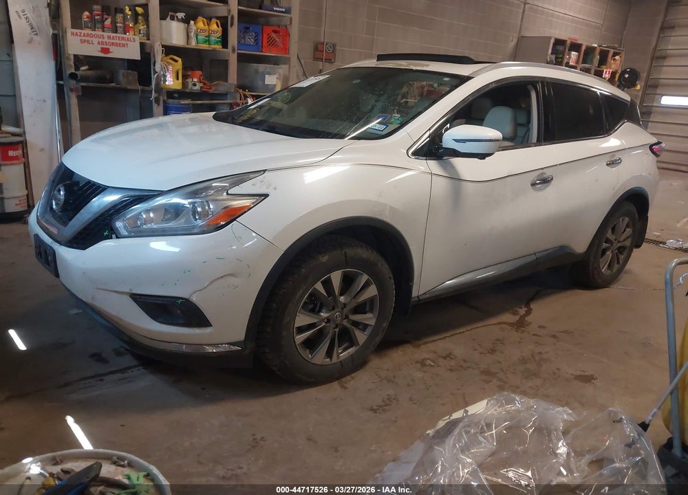 2017 NISSAN MURANO SL VIN: 5N1AZ2MG2HN149808