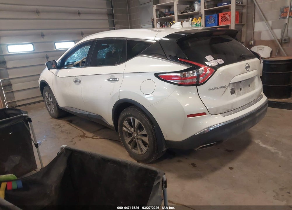 2017 NISSAN MURANO SL VIN: 5N1AZ2MG2HN149808