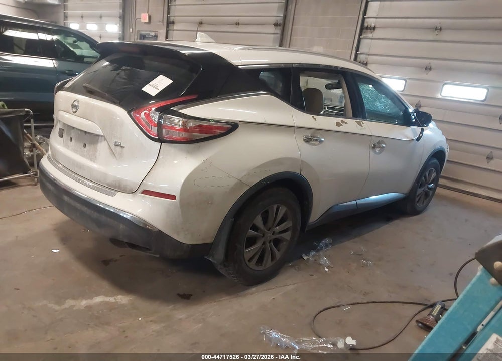 2017 NISSAN MURANO SL VIN: 5N1AZ2MG2HN149808