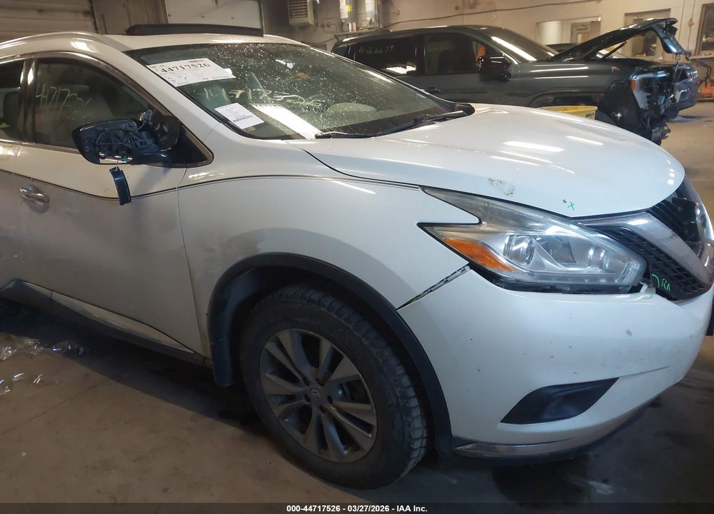 2017 NISSAN MURANO SL VIN: 5N1AZ2MG2HN149808