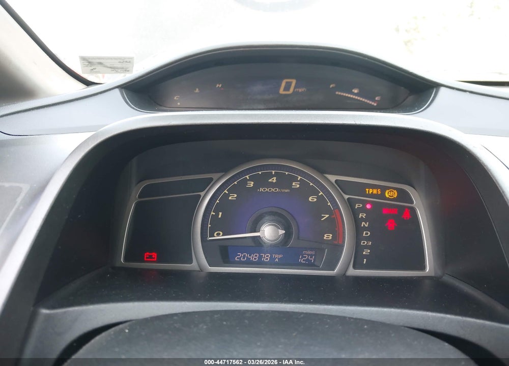 2009 HONDA CIVIC LX-S VIN: 2HGFA16639H316253