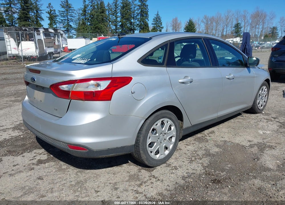 2012 FORD FOCUS SE VIN: 1FAHP3F26CL344241