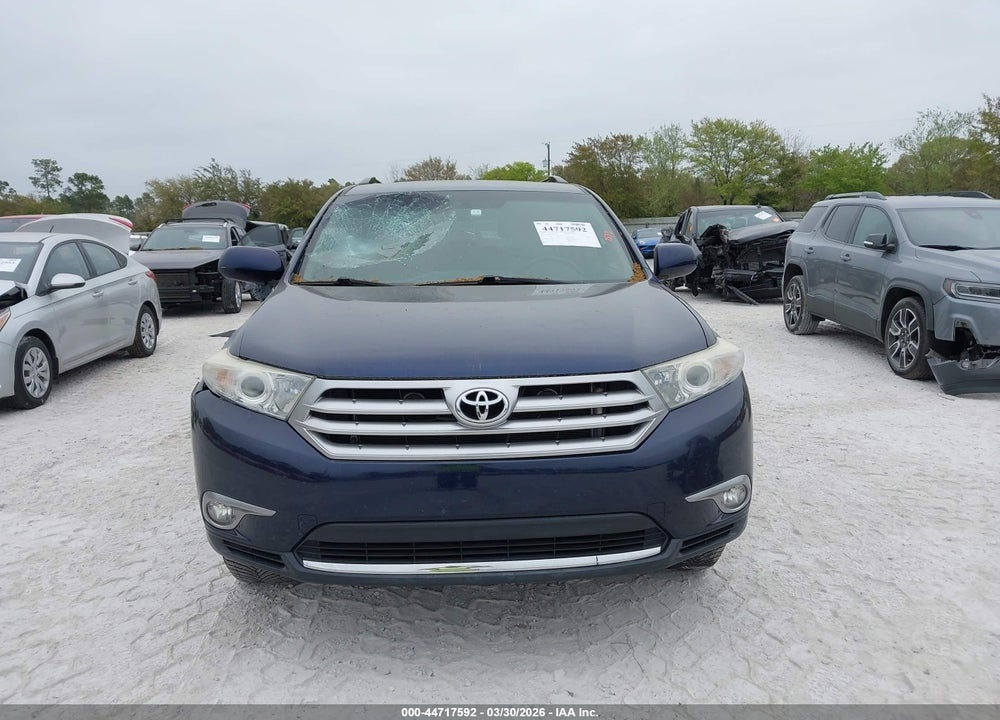 2013 TOYOTA HIGHLANDER SE V6 VIN: 5TDZK3EH5DS121353