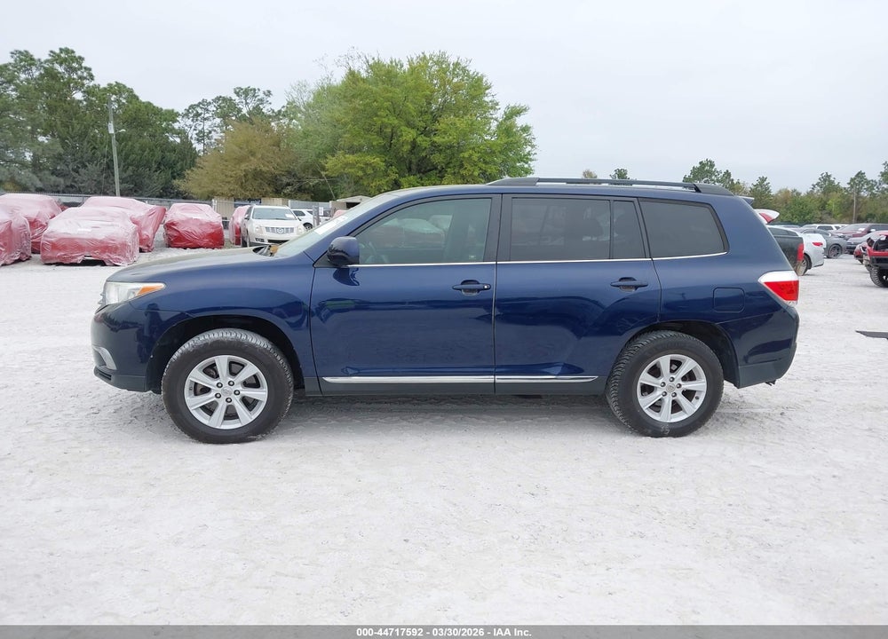 2013 TOYOTA HIGHLANDER SE V6 VIN: 5TDZK3EH5DS121353