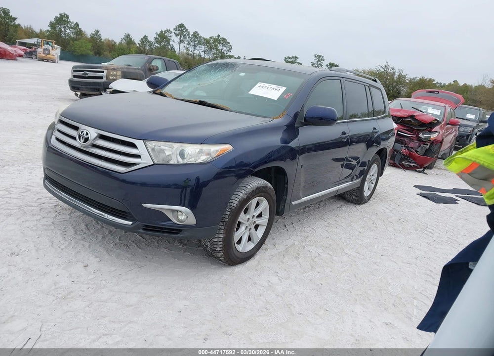 2013 TOYOTA HIGHLANDER SE V6 VIN: 5TDZK3EH5DS121353