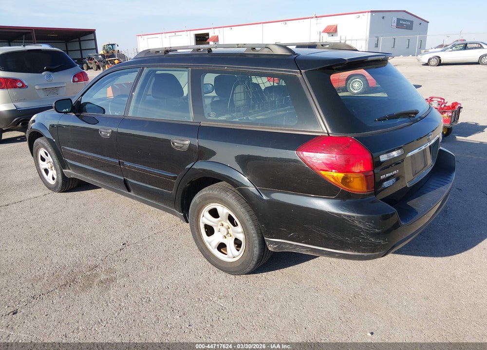 2007 SUBARU OUTBACK 2.5I BASIC VIN: 4S4BP61C076322608