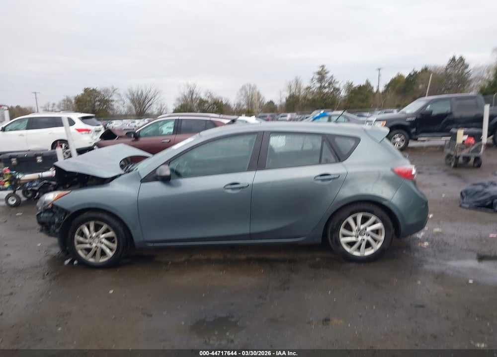 2012 MAZDA 3 I TOURING VIN: JM1BL1L87C1639711