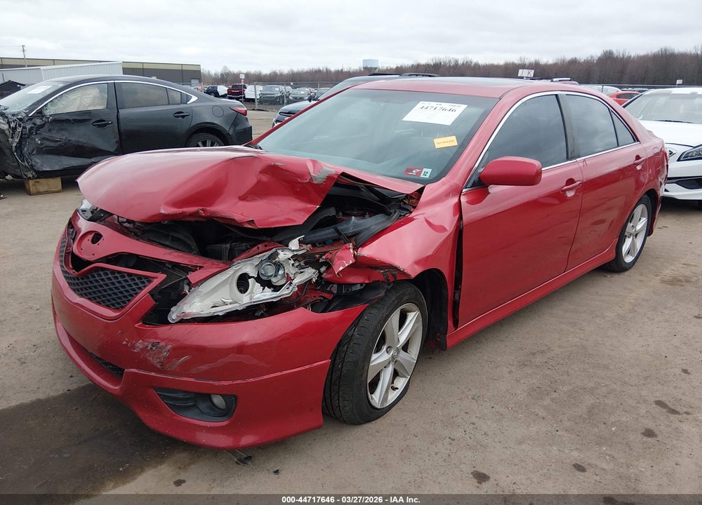 2010 TOYOTA CAMRY SE VIN: 4T1BF3EK2AU058751