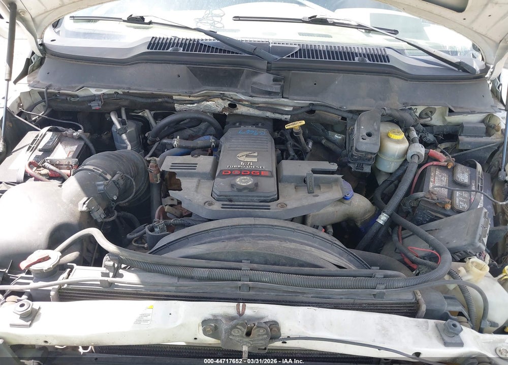 2009 DODGE RAM 3500 HD CHASSIS ST/SLT/LARAMIE VIN: 3D6WG48L79G520601