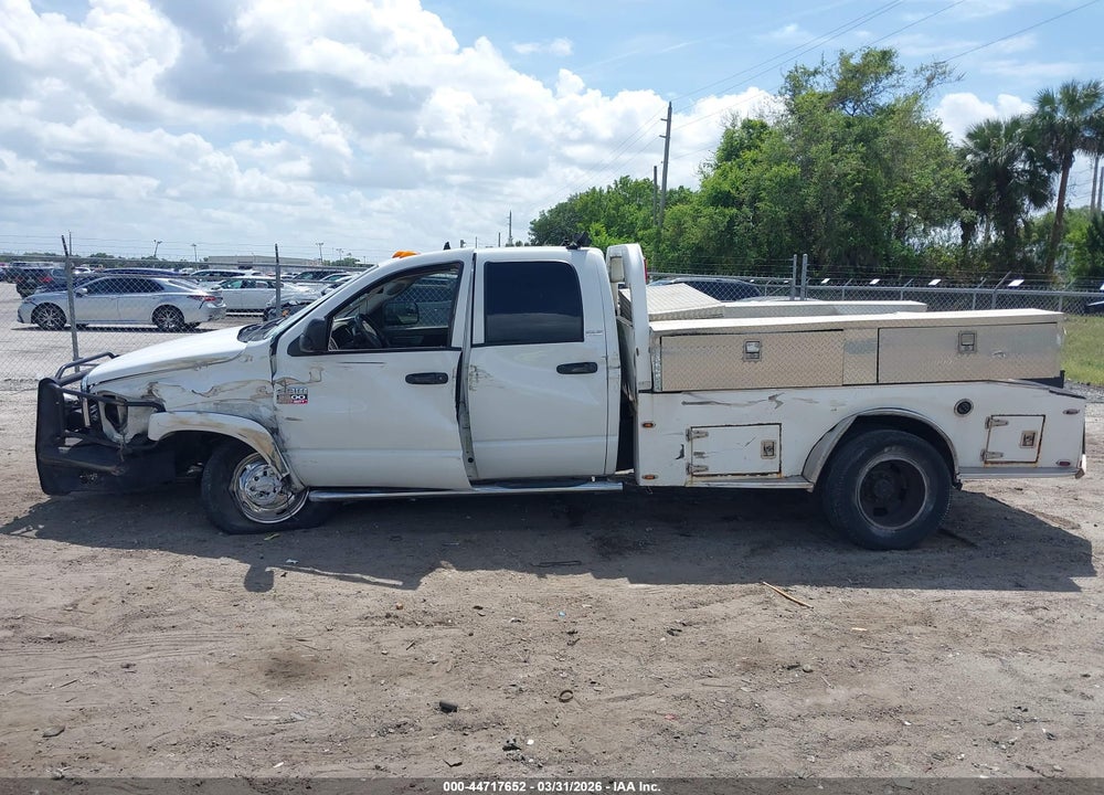 2009 DODGE RAM 3500 HD CHASSIS ST/SLT/LARAMIE VIN: 3D6WG48L79G520601