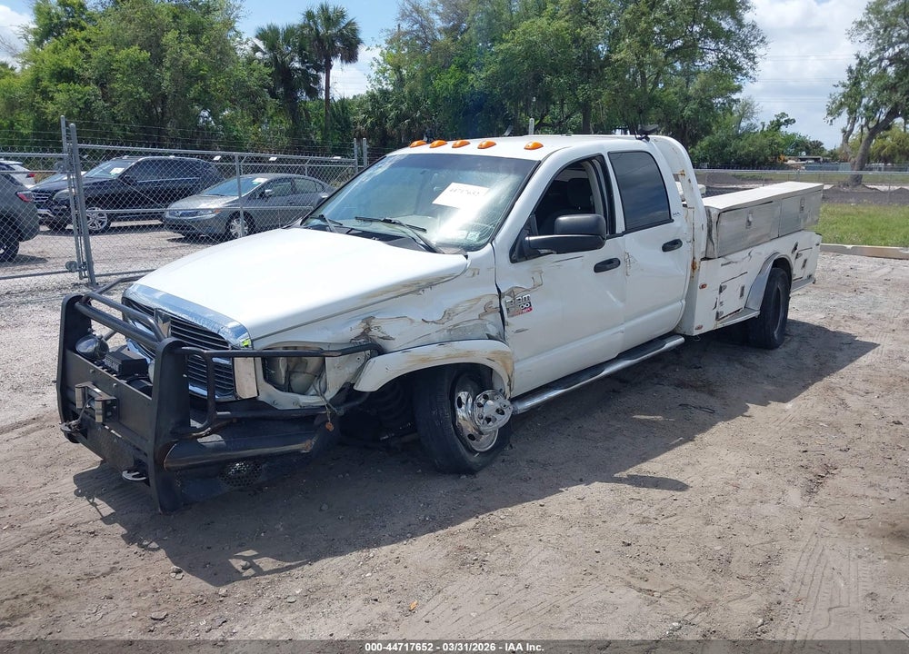 2009 DODGE RAM 3500 HD CHASSIS ST/SLT/LARAMIE VIN: 3D6WG48L79G520601