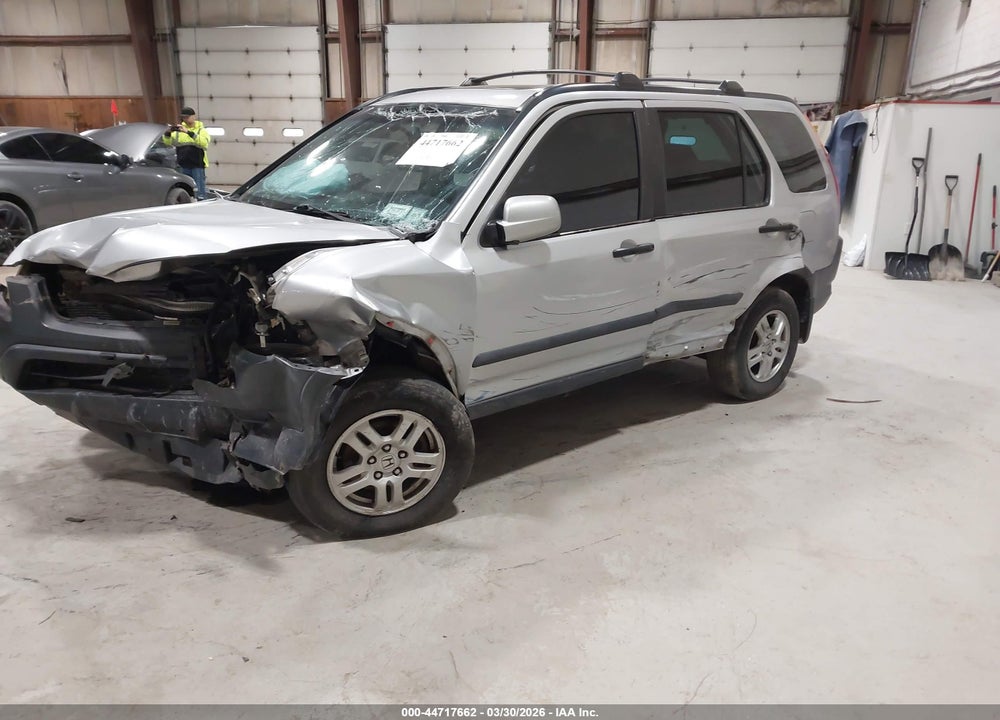 2002 HONDA CR-V EX VIN: SHSRD78892U007508