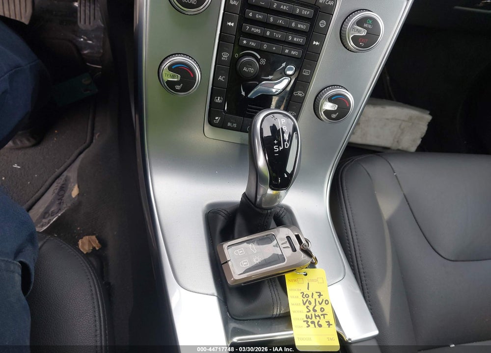 2017 VOLVO S60 INSCRIPTION T5 VIN: LYV402HK5HB133967