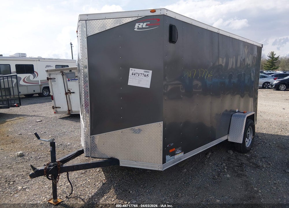 2019 RC TRAILERS CARGO TRAILER 6X12 VIN: 56VBE1214KM652876