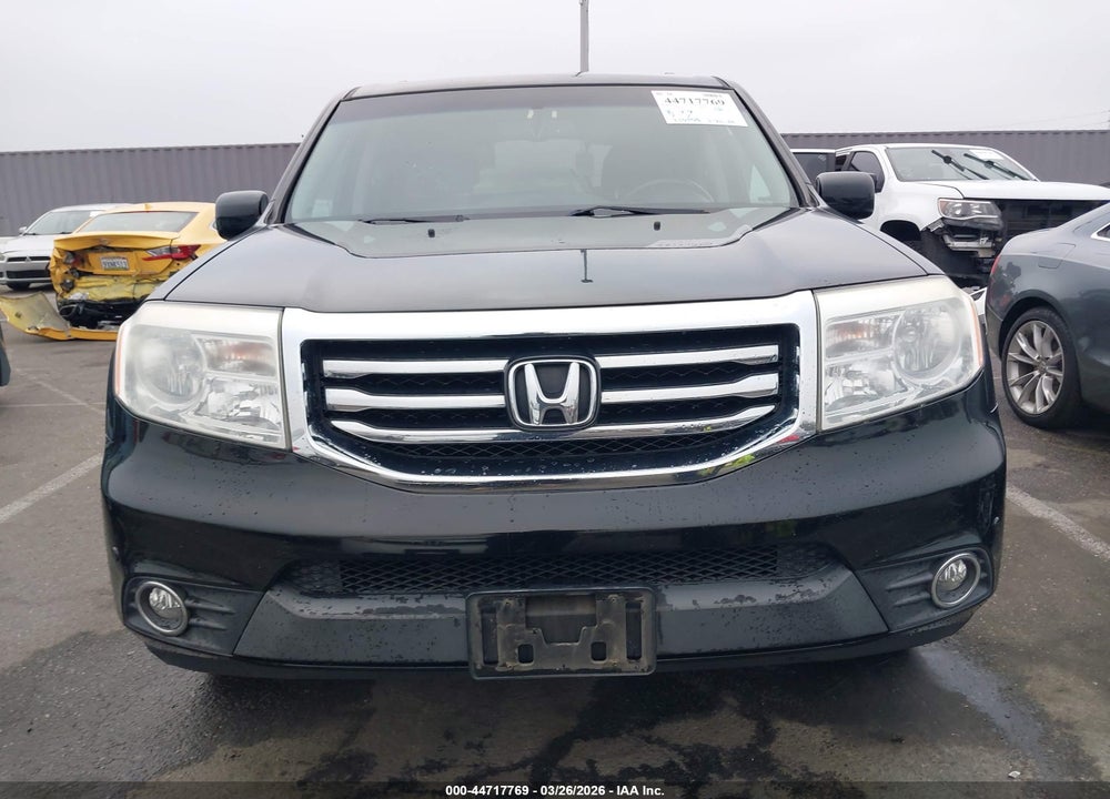 2014 HONDA PILOT TOURING VIN: 5FNYF4H95EB035248