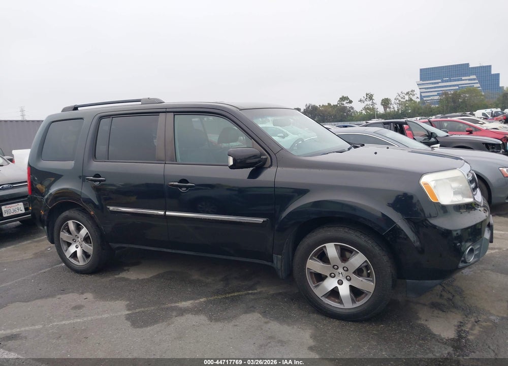 2014 HONDA PILOT TOURING VIN: 5FNYF4H95EB035248