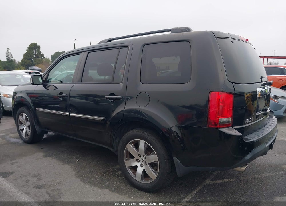 2014 HONDA PILOT TOURING VIN: 5FNYF4H95EB035248