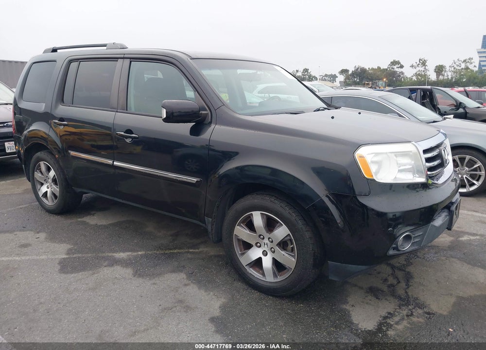 2014 HONDA PILOT TOURING VIN: 5FNYF4H95EB035248