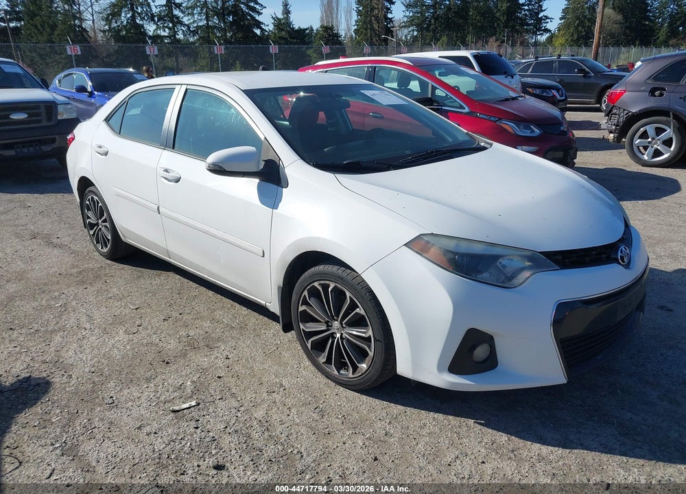 2016 TOYOTA COROLLA S PLUS VIN: 2T1BURHE9GC659860