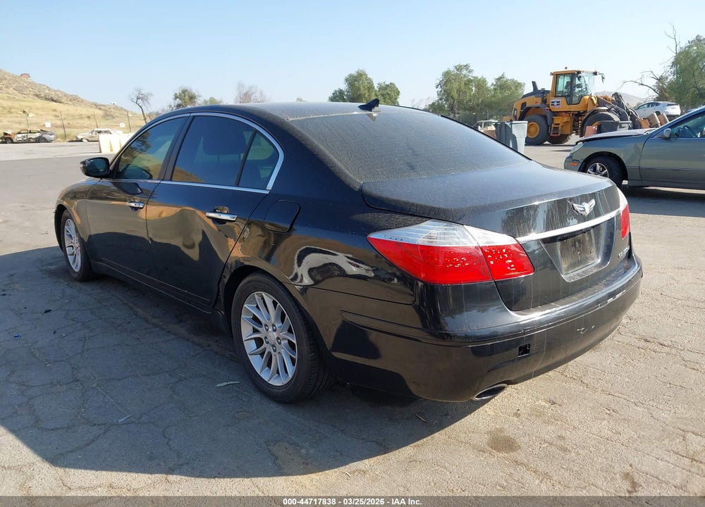 2009 HYUNDAI GENESIS 3.8 VIN: KMHGC46E59U042939