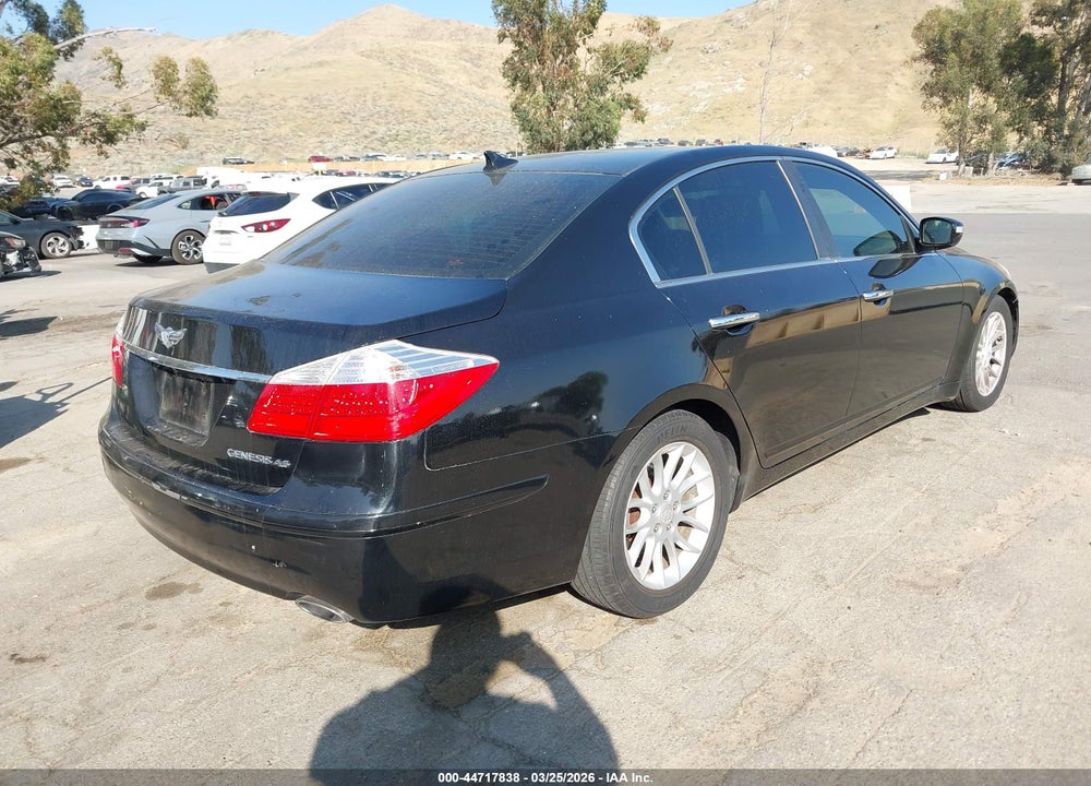 2009 HYUNDAI GENESIS 3.8 VIN: KMHGC46E59U042939