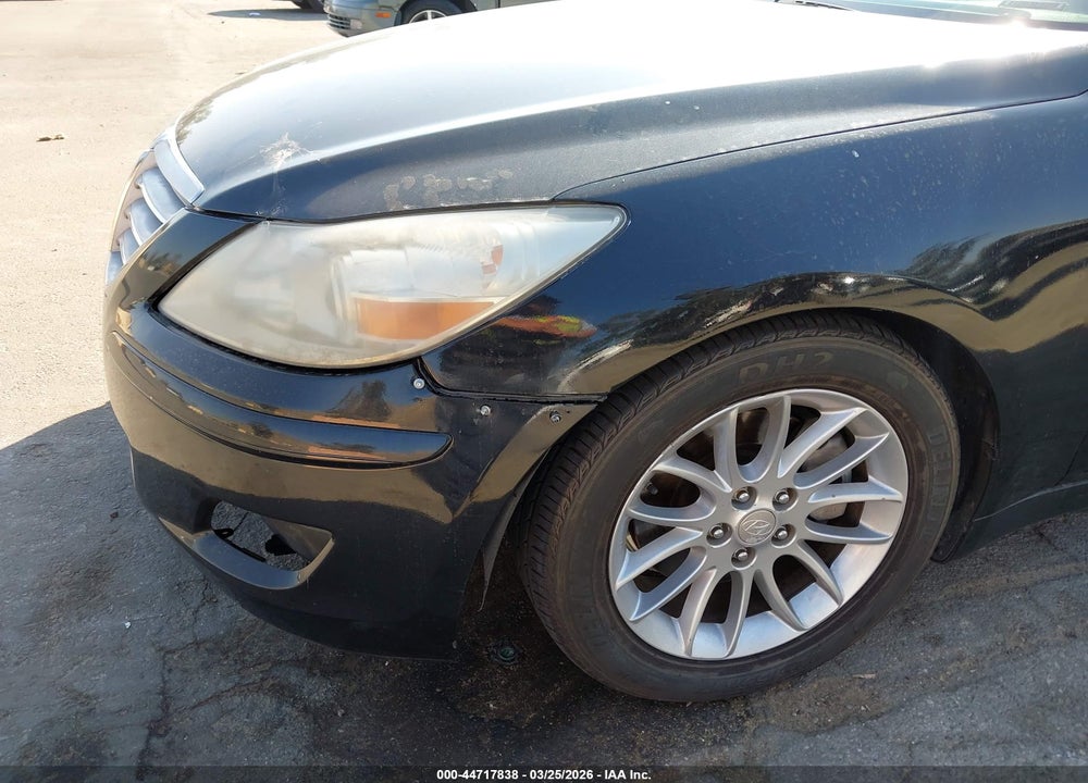 2009 HYUNDAI GENESIS 3.8 VIN: KMHGC46E59U042939
