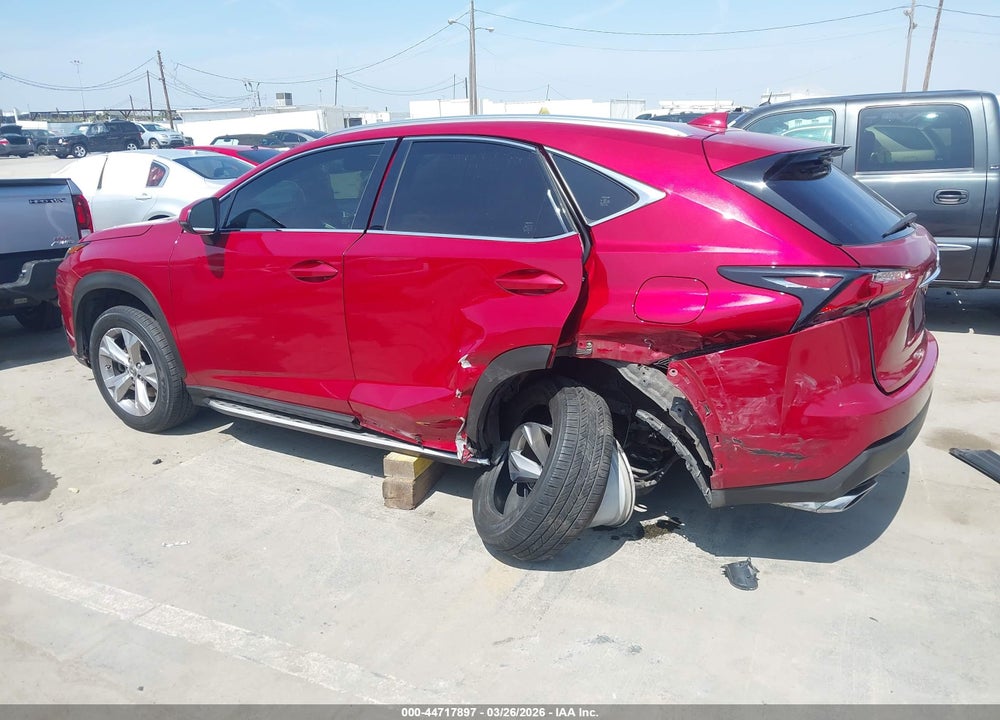 2017 LEXUS NX NX TURBO VIN: JTJYARBZ9H2071016