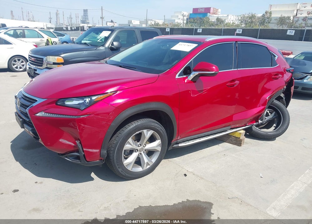 2017 LEXUS NX NX TURBO VIN: JTJYARBZ9H2071016