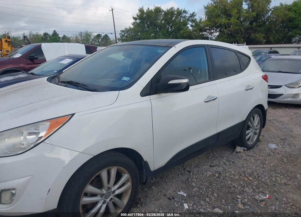 2013 HYUNDAI TUCSON LIMITED VIN: KM8JU3ACXDU772146